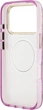 Etui Guess IML Glitter Flowers Triangle MagSafe do Apple iPhone 17 Pro/18 Pro Violet (GUHMP18LHFLPEDU) - obraz 7
