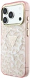 Etui Guess IML Leopard Glitter Triangle Logo MagSafe do Apple iPhone 17 Pro/18 Pro Pink (GUHMP18LHLEGTGLP) - obraz 2