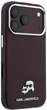 Etui Karl Lagerfeld Grained Choupette Head Metal MagSafe do Apple iPhone 17 Pro Max/18 Pro Max Burgundy (KLHMP18L6PSKCHLR) - obraz 4