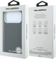 Etui Karl Lagerfeld Grained Elongated Logo MagSafe do Apple iPhone 17 Pro/18 Pro Black (KLHMP18LPSWGKLK) - obraz 8