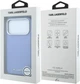 Etui Karl Lagerfeld Grained Elongated Logo MagSafe do Apple iPhone 17 Pro Max/18 Pro Max Blue (KLHMP18XPSWGKLB) - obraz 8