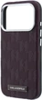 Etui Karl Lagerfeld Grained Mono Resin Logo MagSafe do Apple iPhone 17 Pro Max/18 Pro Max Burgundy (KLHMP18X6PWKLMHR) - obraz 6