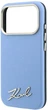 Etui Karl Lagerfeld Saffiano Small Script Metal Logo MagSafe do Apple iPhone 17 Pro/18 Pro Light Blue (KLHMP18L6PWSKSB) - obraz 6