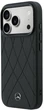 Чохол для смартфона Mercedes-Benz Leather Crossed Lines MagSafe для Apple iPhone 17 Pro Max/18 Pro Max Black (MEHMP18L25PSECLK) - зображення 2