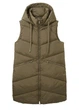 Теплый жилет удлиненный женский Tom Tailor 195840 XL Хаки (2200005165195) - изображение 6
