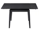 Стол раскладной ProDobro AVENTO CERAMIC 80(130)x80 керамика, черный - изображение 2