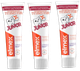 Zestaw past do zębów Elmex Junior Professional Trio z fluorem 3 x 75 ml (8590232001507) - obraz 2