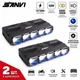 Комплект Bi-LED модулів Sanvi S500W+Y 75/108W 12V 6000K/3000K — ближнє + дальнє світло, 2 шт - зображення 1