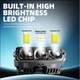 Комплект Bi-LED модулів Sanvi S318 60/75W 6000K 12V, 2 шт - изображение 3