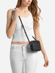 Сумка кросс-боди через плечо женская маленькая Michael Kors Jet Set Travel Small Signature Logo Camera Crossbody Черная (199125146547) - изображение 2
