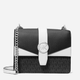 Сумка кросс-боди через плечо женская маленькая Michael Kors Greenwich Small Color-Block Signature Logo Белая (791853429611) - изображение 1