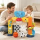 Interaktywny centrum sportowy Woopie Baby 2 w 1 Bramka i kosz ze słonikiem 59202 (5906280659202) - obraz 5