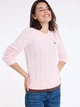 Джемпер жіночий U.S. Polo Assn 21W0006-EE00A(ICY BLUSH) S Пудровый (786662749098) - зображення 4