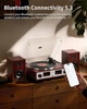 Вінтажний програвач вінілових платівок, Bluetooth HiFi програвач з динаміками - зображення 3