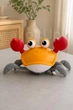 Интерактивная игрушка-краб "Крабик" с музыкой и подсветкой, USB-зарядка для детей - изображение 3