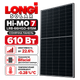 Солнечная панель LONGi Hi-MO 7 LR8-66HGD-615M 610 Вт | 610 Вт | двухсторонняя Bifacial | монокристаллическая - изображение 1