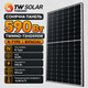 Солнечная панель TongWei TWMND-72HD590W | 590 Вт | N-type | двухсторонняя Bifacial | для крыши и наземной СЭС - изображение 1