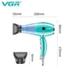 Фен для волос VGR V-452 — мощный профессиональный фен для быстрой сушки и укладки волос (Е6206) - изображение 7