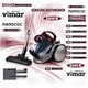 Контейнерный пылесос для сухой уборки Vimar VVC-222R - изображение 2