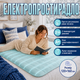 Электропростынь Termosoft теплая простынь с подогревом ambion 120*160 полуторка байка Голубой - изображение 1