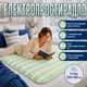 Электропростынь Termosoft теплая простынь с подогревом ambion 120*160 полуторка байка Салатовый - изображение 1