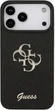 Etui Guess Fixed Glitter Big 4G do iPhone 18 Pro Max / 17 Pro Max czarne (GUE005496) - obraz 3