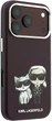 Etui Karl Lagerfeld Smooth Karl & Choupette Bodies Sketch MagSafe do iPhone 18 Pro / 17 Pro burgundowe (KF003187) - obraz 4
