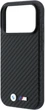Etui BMW M Carbon Metal Logo MagSafe do iPhone 18 Pro Max / 17 Pro Max czarne (BMW001192) - obraz 6
