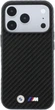 Etui BMW M Carbon Metal Logo MagSafe do iPhone 18 Pro / 17 Pro czarne (BMW001191) - obraz 3