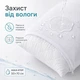 Наволочка-чехол защитная AQUA-STOP IDEIA 50х70 см, водонепроницаемая дышащая, боковая молния, махровая, гипоаллергенная и антибактериальная - изображение 2