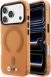 Etui BMW M IML Frosted Metal Logo & Trims MagSafe do iPhone 18 Pro / 17 Pro pomarańczowe (BMW001271) - obraz 1