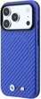 Etui BMW M Carbon Printed Ring MagSafe do iPhone 18 Pro Max / 17 Pro Max niebieskie (BMW001218) - obraz 2