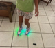 Детские роликовые кроссовки на колесах с LED подсветкой 16 режимов, светящиеся кроссовки для детей р. 28 - изображение 5