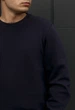 Мужской свитшот стаф темно-синий базовый на флисе Staff dark blu basic fleece XS (403333) - изображение 3