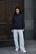 Жіноче худі Staff lav navy oversize fleece S - изображение 4