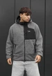 Мужская Демисезонная Куртка Стаф Серая С Логотипом Меховая Staff Kla Logo Gray XL (404260) - изображение 1