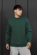 Мужской свитшот стаф зеленый базовый на флисе Staff green basic fleece L (403454) - изображение 1