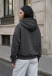 Жіноче худі Staff ti gray oversize fleece S - изображение 2