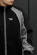 Олимпийка мужская стаф серо-черная отражающая на флисе спортивная Staff mit gray & black reflective fleece XS (404029) - изображение 3