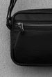 Мужская сумка через плечо черный стаф с логотипом барсетка Staff rd black Универсальный (404163) - изображение 3