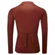 Велоджерси мужская с длинным рукавом dhb Blok Classic Long Sleeve бордовая L - изображение 2