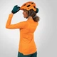 Велоджерси женская Endura Singletrack Long Sleeve оранжевая М - изображение 4