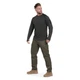Сорочка Mil-Tec швидкосохнуча Tactical Quick-dry Langarmshirt L Black 11082002-904-L (M-T) - зображення 2
