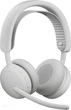 Słuchawki Logitech ZONE Wireless 2 ES for Business Off-white (981-001520) - obraz 1
