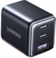 Зарядное устройство UGREEN GaN 30 Вт трехпортовое USB и Type-C для iPhone 15-17 Pro Max, Huawei и часов - изображение 1