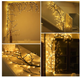 Гирлянда Ciskotu Willow Vine 144 LED с вилкой, светодиодная гирлянда-лоза в виде дерева, декоративная подсветка для комнаты - изображение 5