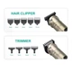 Набор для стрижки VGR V-109 6 в 1 с LED-дисплеем и USB Type-C - изображение 4