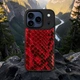 Накладка SkinBacker Mini Python Scales для Apple iPhone 17 Pro Красный (80710) - изображение 3
