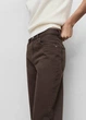 Джинси прямі Straight жіночі Mango коричневий 34 (XS-S) бавовняний денім - изображение 5