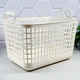 Корзина пластиковая для хранения с ручками 12,5 л 33×22,5×25,2 см бежевая Ardesto Household - изображение 2